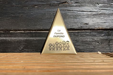 Flèche personnalisée famille