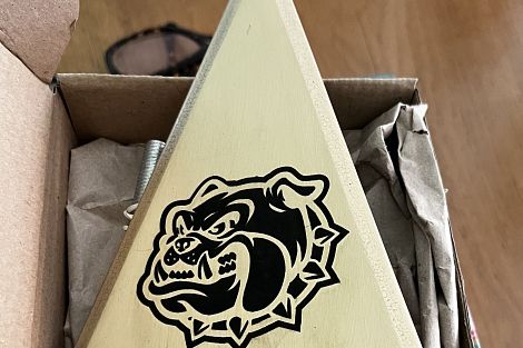 Flèche chien personnalisée